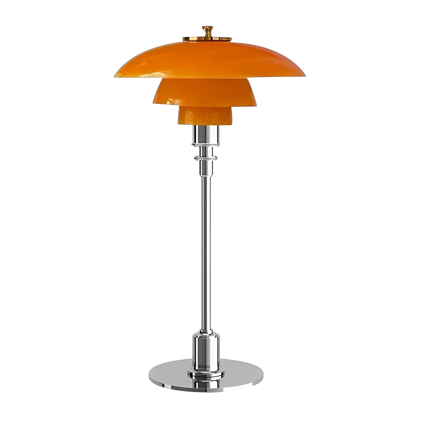 Mara – Künstlerische Tischlampe aus Glas & Schmiedeeisen