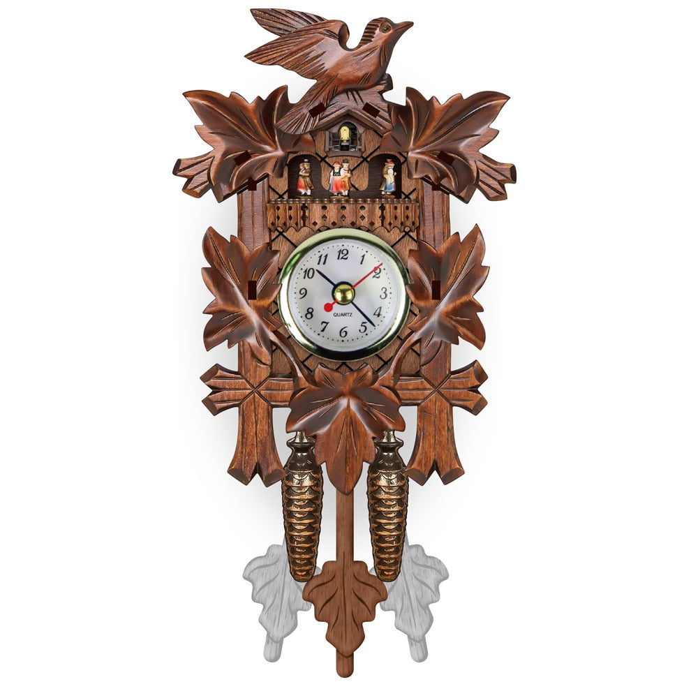 CuckooMood – Retro-Kuckucksuhr mit verspieltem Holzdesign