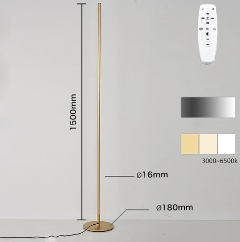 Minimalistische moderne Stehlampe