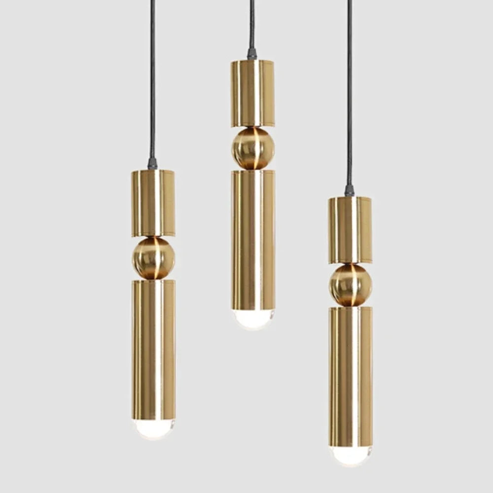 Aurea – Elegante Goldene LED-Hängelampe