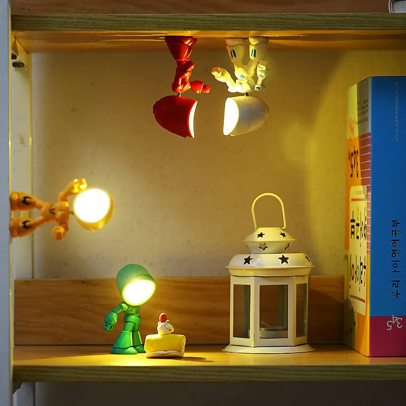 Robot Hero Kindertischlampe