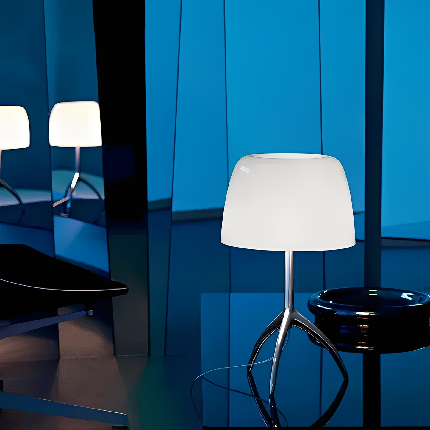 Miyu – Retro Kupfer Tisch-Nachtlampe