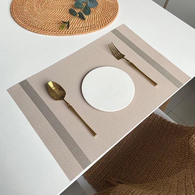 elegantes Tischset mit Wärmeisolierung