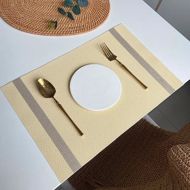 elegantes Tischset mit Wärmeisolierung