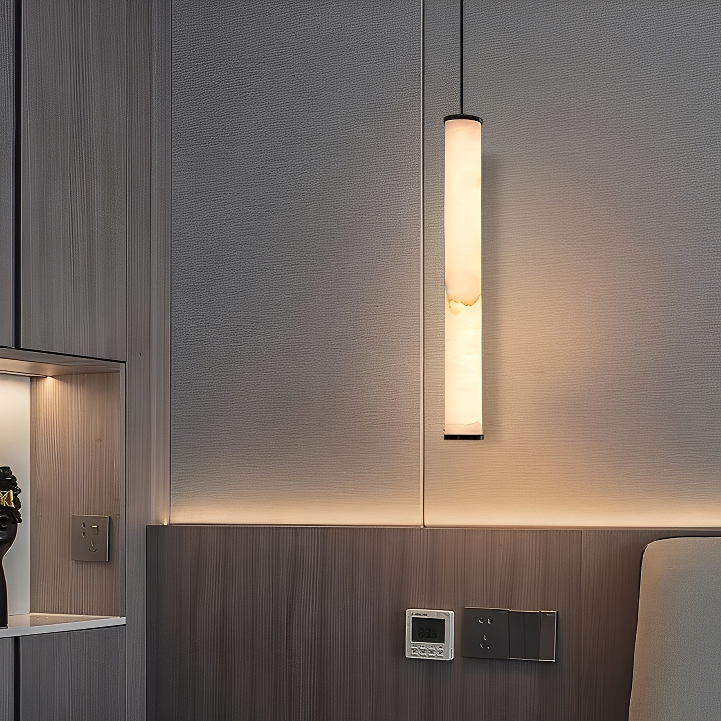 Lumivero – Luxuriöse Marmor-Hängelampe