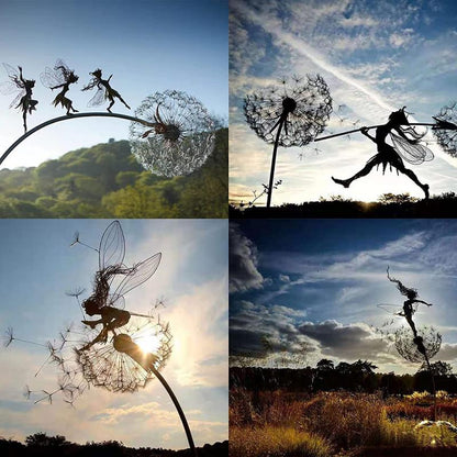 Verzauberte Elfenfiguren für magische Gartenträume