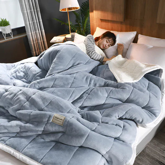 Velina – Flauschige Sherpa-Fleece-Decke