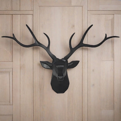 3D Löwenkopf-Wandhaken im modernen Safari-Stil