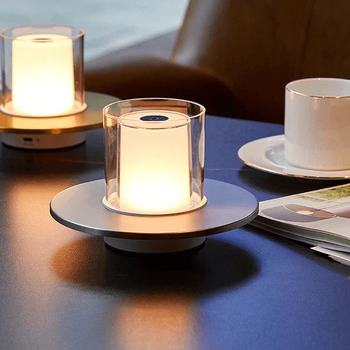LumaGlow – Stilvolle LED-Kerze mit Induktionssteuerung und flammenlosem Licht