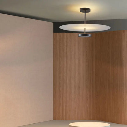 Minimalistische LED-Deckenleuchte im kreisförmigen Design