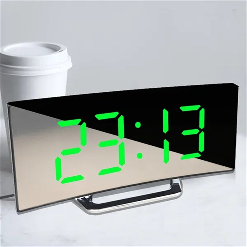 Multifunktionaler LED-Spiegelwecker