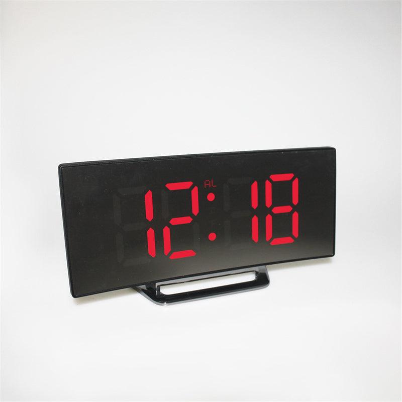 Multifunktionaler LED-Spiegelwecker
