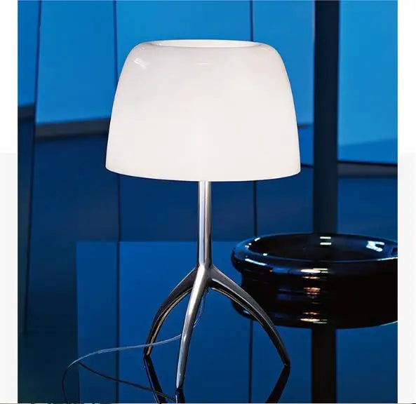Vintage Kupfer Tischlampe