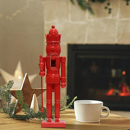 Zeitloser Weihnachtsnussknacker aus Massivholz