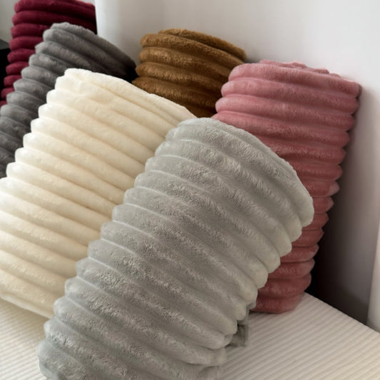 Luxuriöse Gewichtsdecke aus Samt für Sofa und Bett