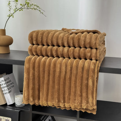 Luxuriöse Gewichtsdecke aus Samt für Sofa und Bett
