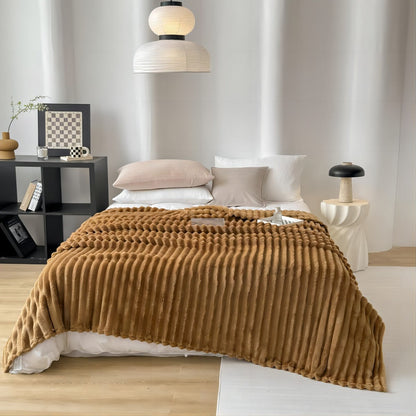 Luxuriöse Gewichtsdecke aus Samt für Sofa und Bett