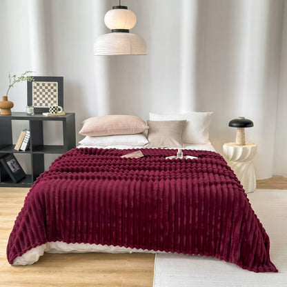 Luxuriöse Gewichtsdecke aus Samt für Sofa und Bett