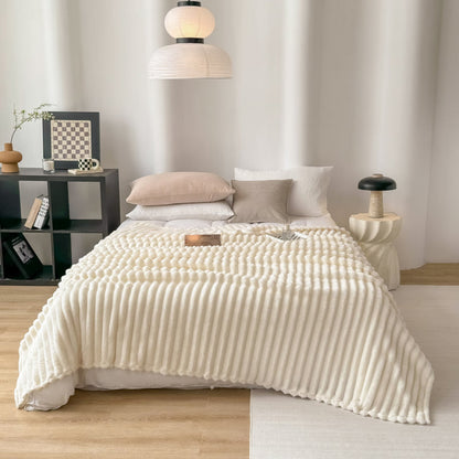 Luxuriöse Gewichtsdecke aus Samt für Sofa und Bett
