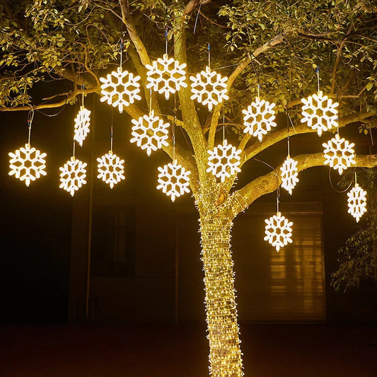 Frostella – LED Schneeflockenlicht für festliche Outdoor-Weihnachtsbeleuchtung