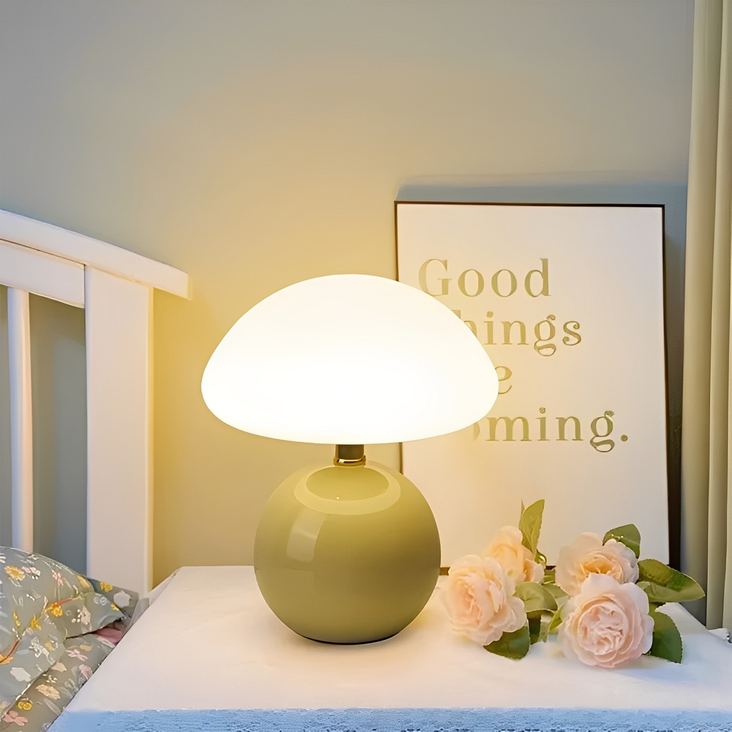 Miyu – Pilz-Tischlampe