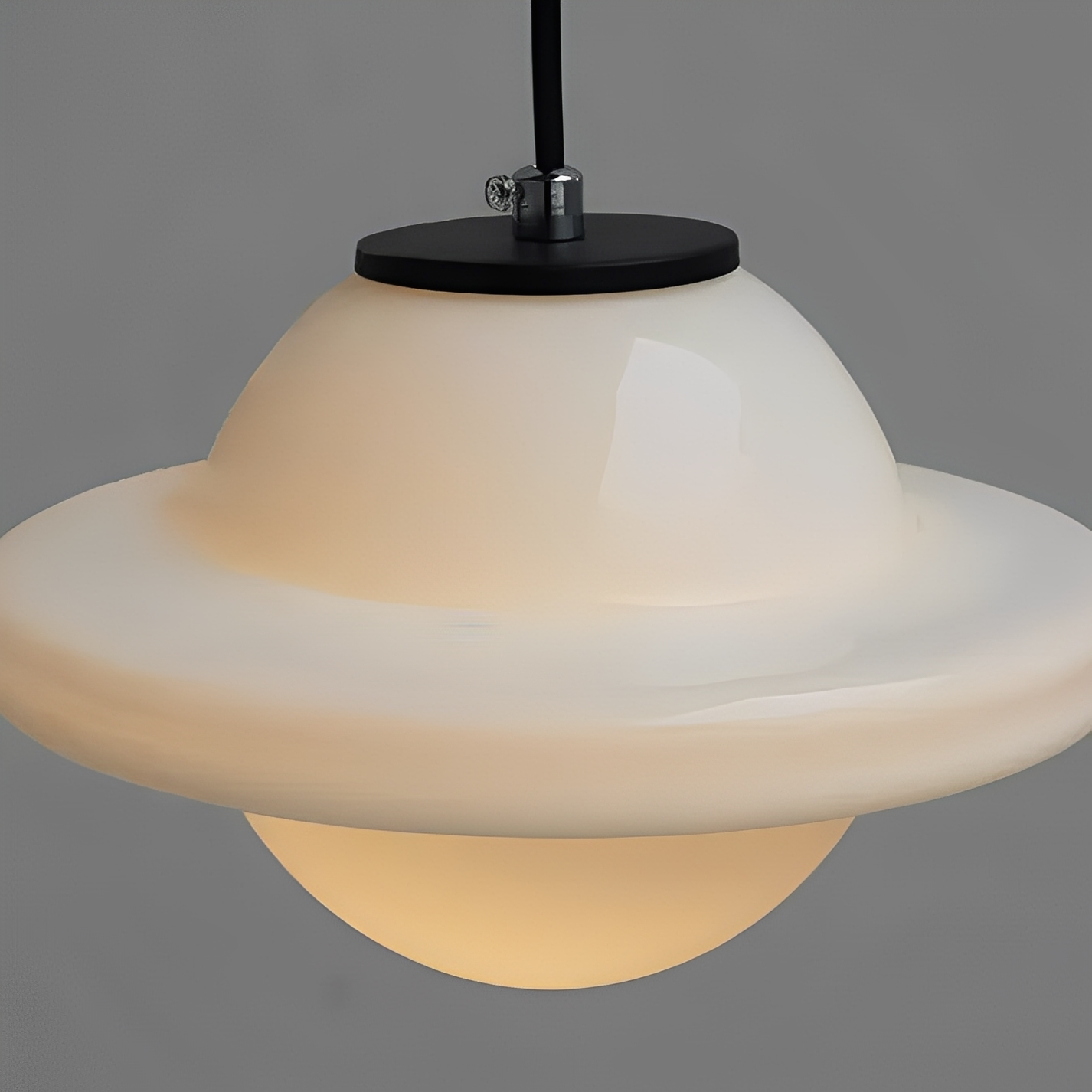 Arvida – Retro Industrieller Glas-Kronleuchter