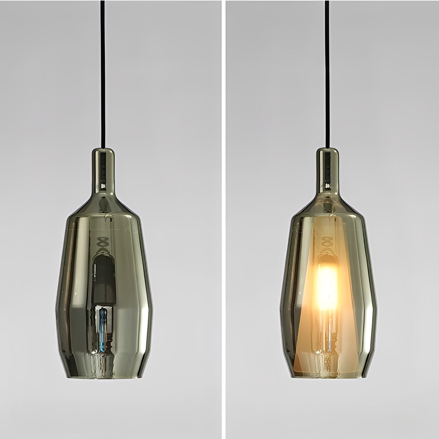 Althea – Moderne Mehrfarbige Glas Pendelleuchte