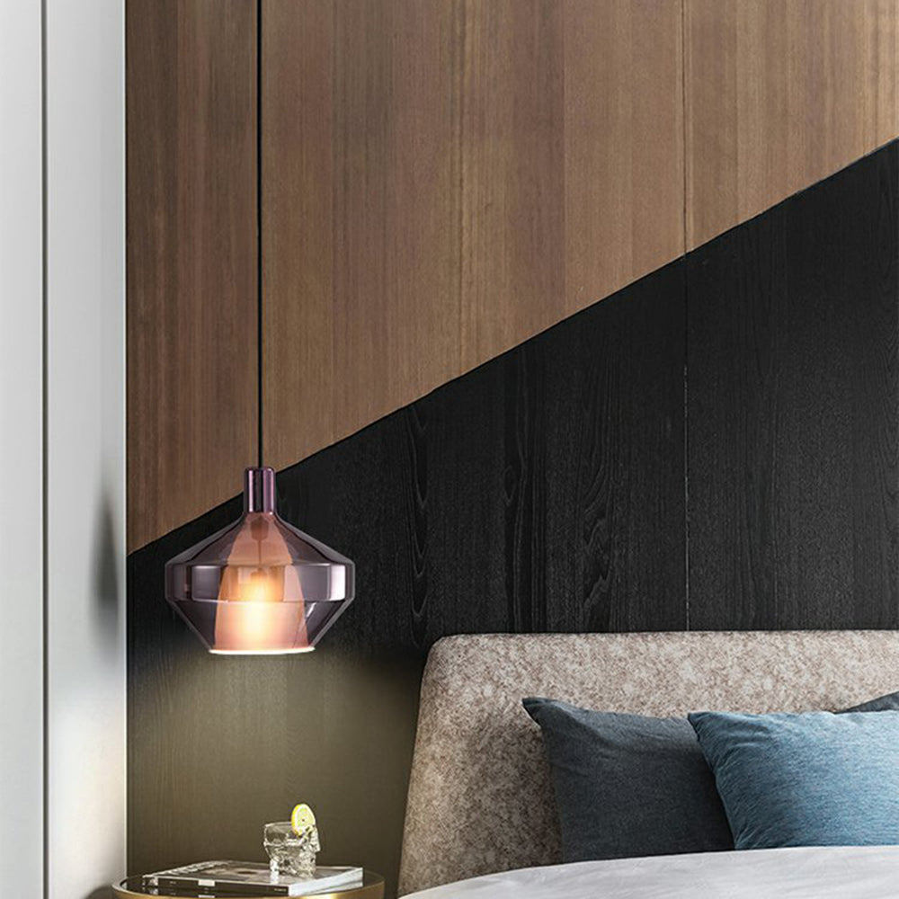 Althea – Moderne Mehrfarbige Glas Pendelleuchte