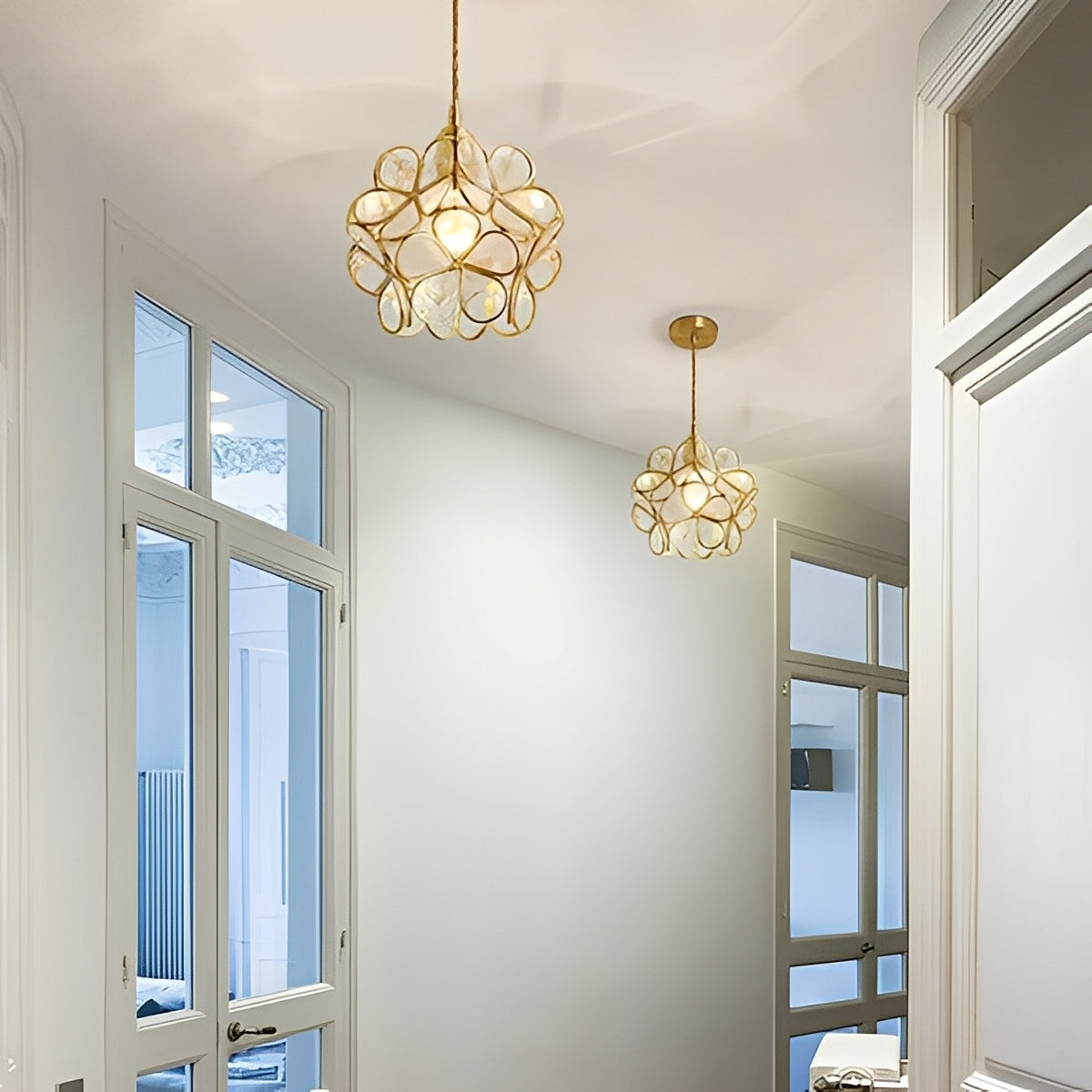 Floyem – Europäische Blumen-Hängeleuchte