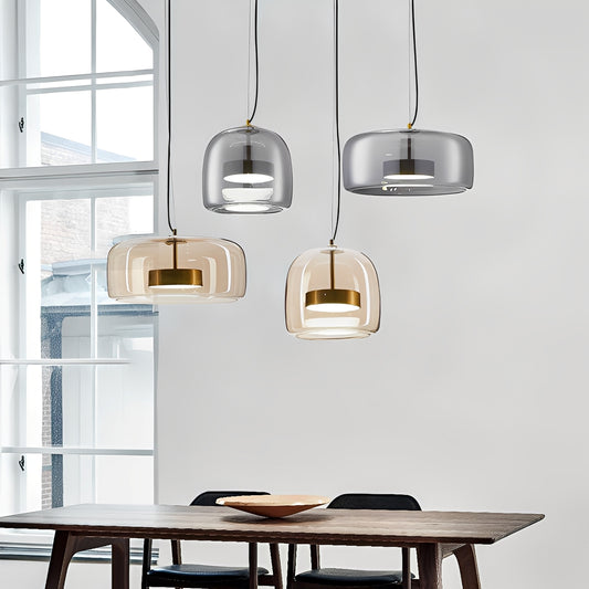 Mika – Moderne Glas-Hängeleuchte