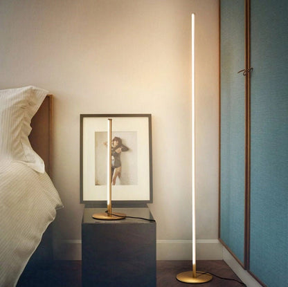 Minimalistische moderne Stehlampe