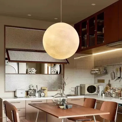 Galaktischer 3D-Mond-Kronleuchter