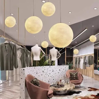 Galaktischer 3D-Mond-Kronleuchter