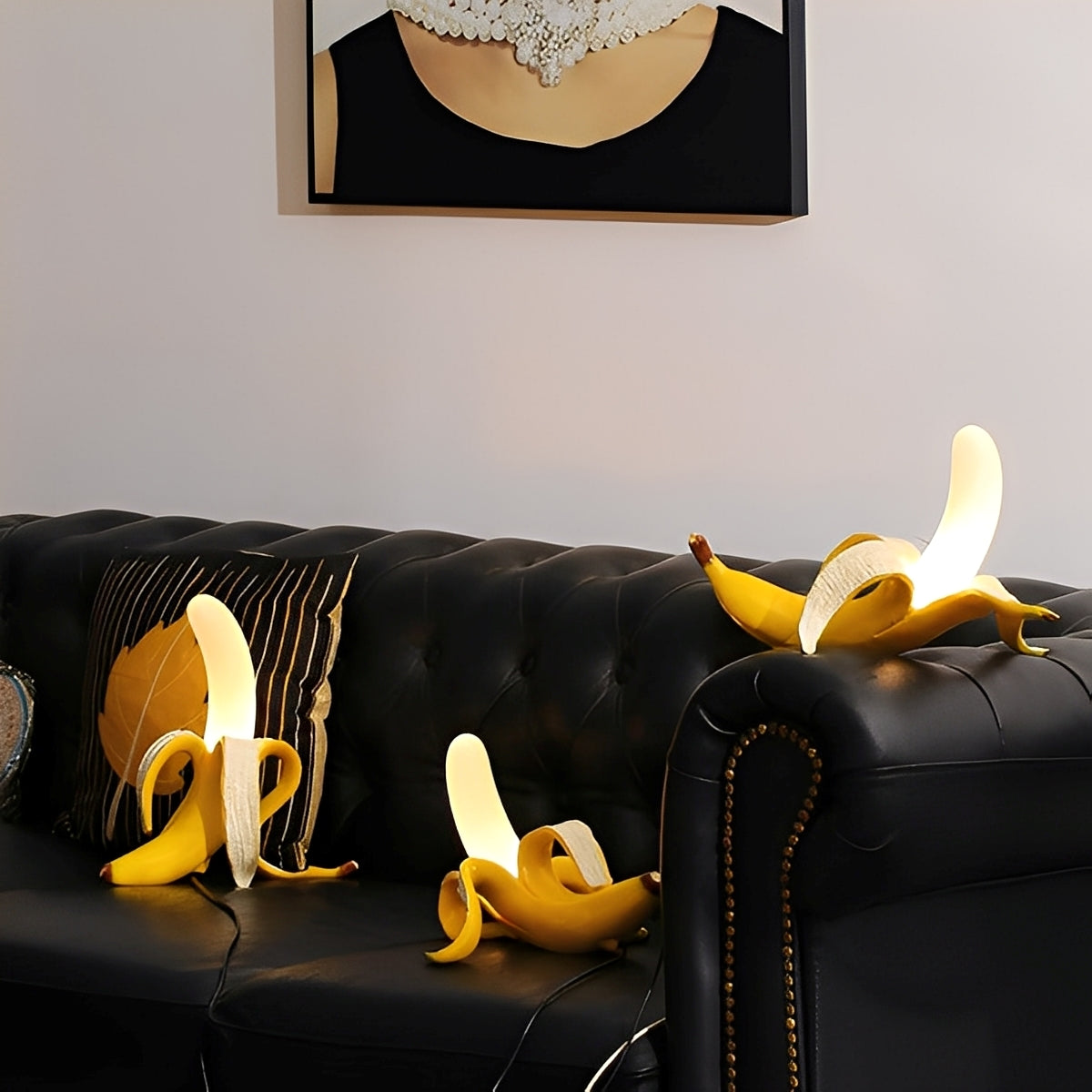Ayano – Kreative Bananen-Tischlampe