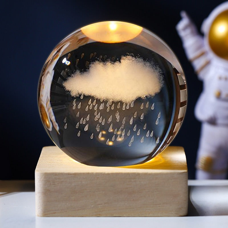 Aura – 3D Kristallkugel