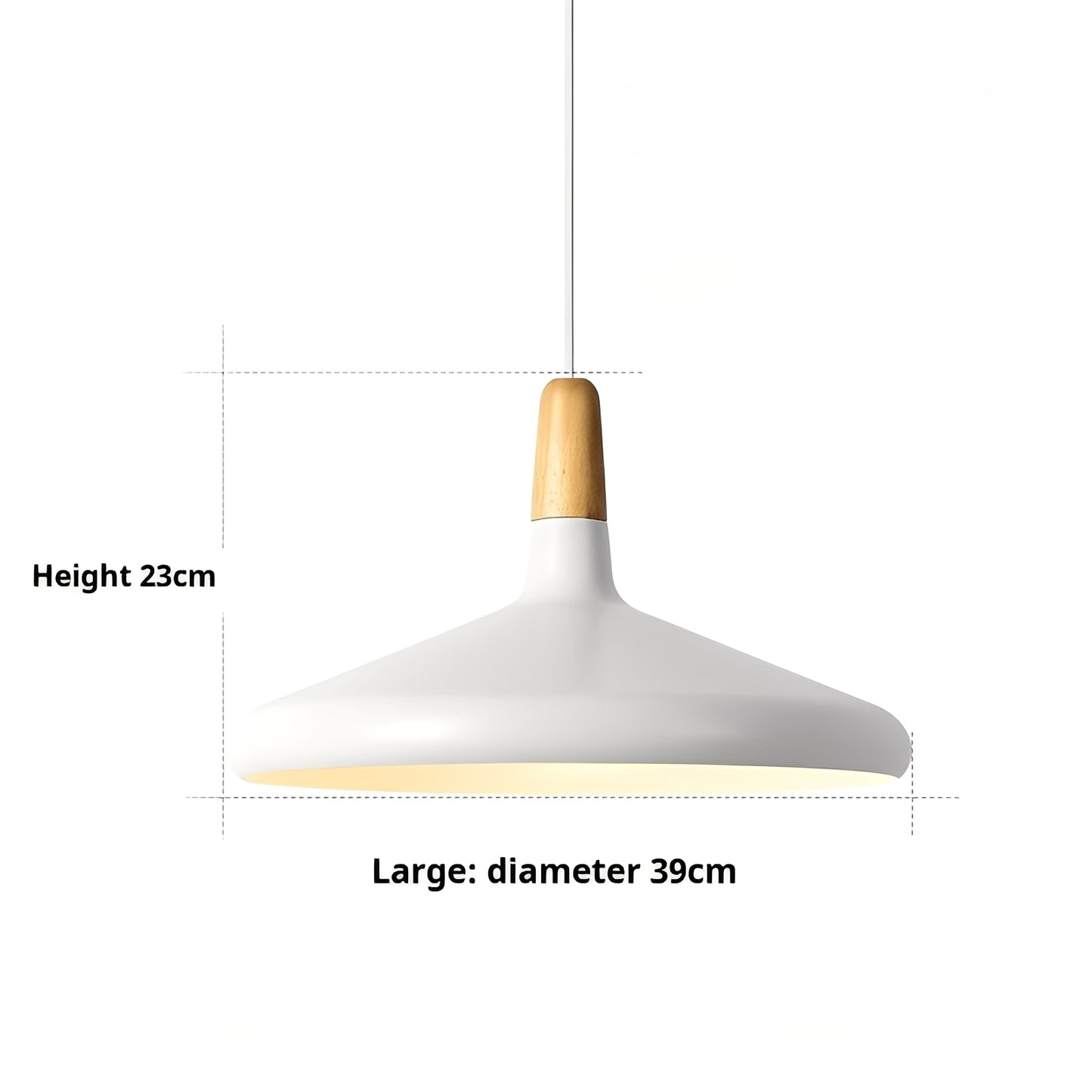 Miyako – Nordische Macaron-Deckenleuchte