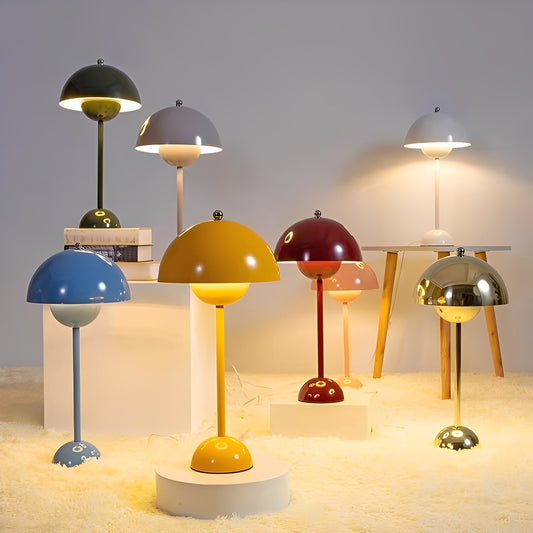 Tavira – LED-Tischlampe im Retro-Design
