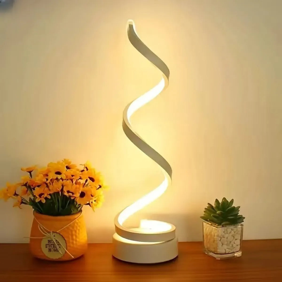 Airin – Spiral Design LED-Tischlampe