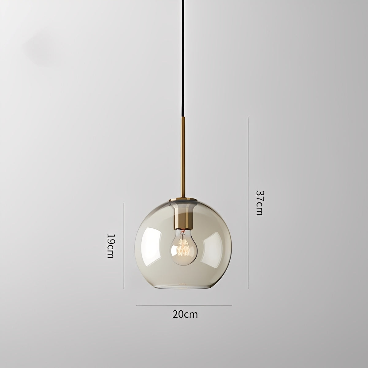 Felix – Lichtluxus Glas Pendelleuchte
