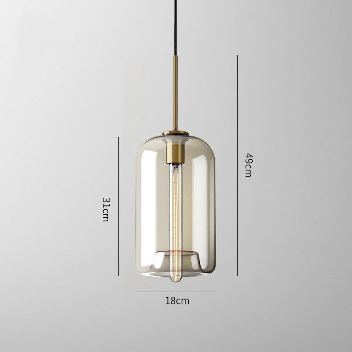 Nayumi – Moderne Glas-Pendelleuchte