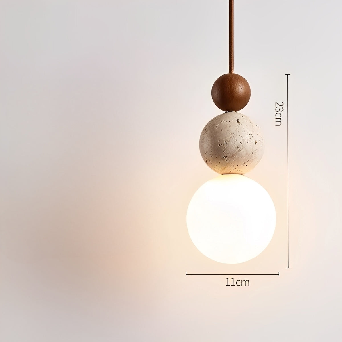 Noel – Amerikanische Pendelleuchte im Bauhaus-Stil