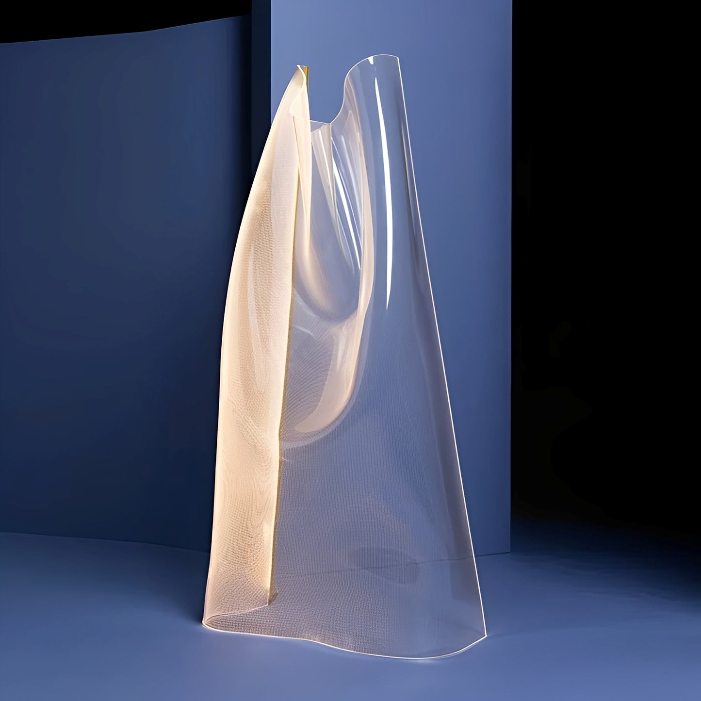 Elodie – Künstlerische Acryl Tischlampe