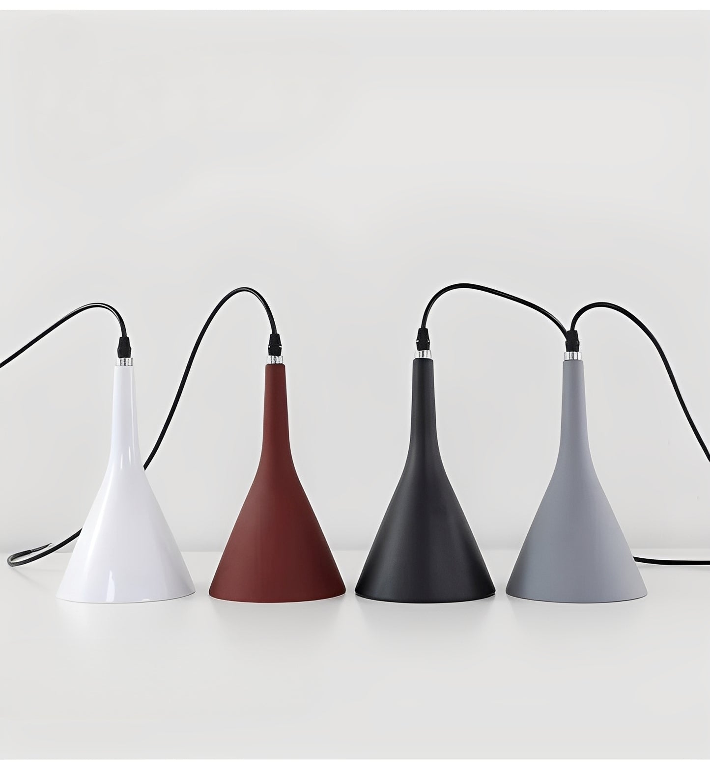 Arashi – Moderne Aluminium-Horn-Hängelampe