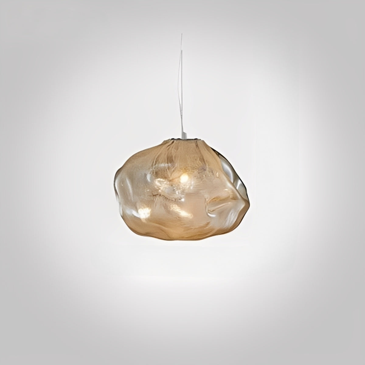 Inari – Nordischer Glas-Kronleuchter