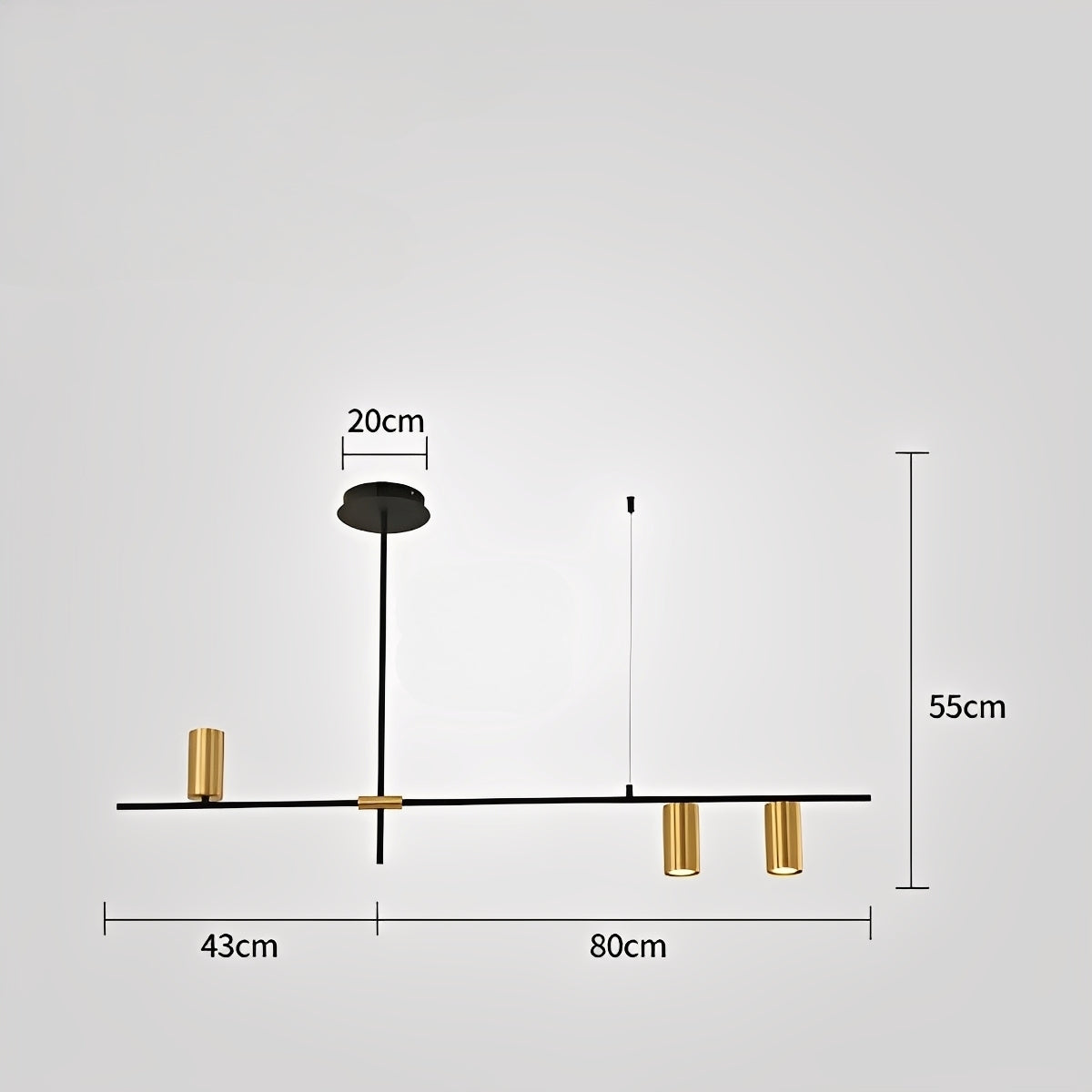Noreen – Moderner Kroonluchter