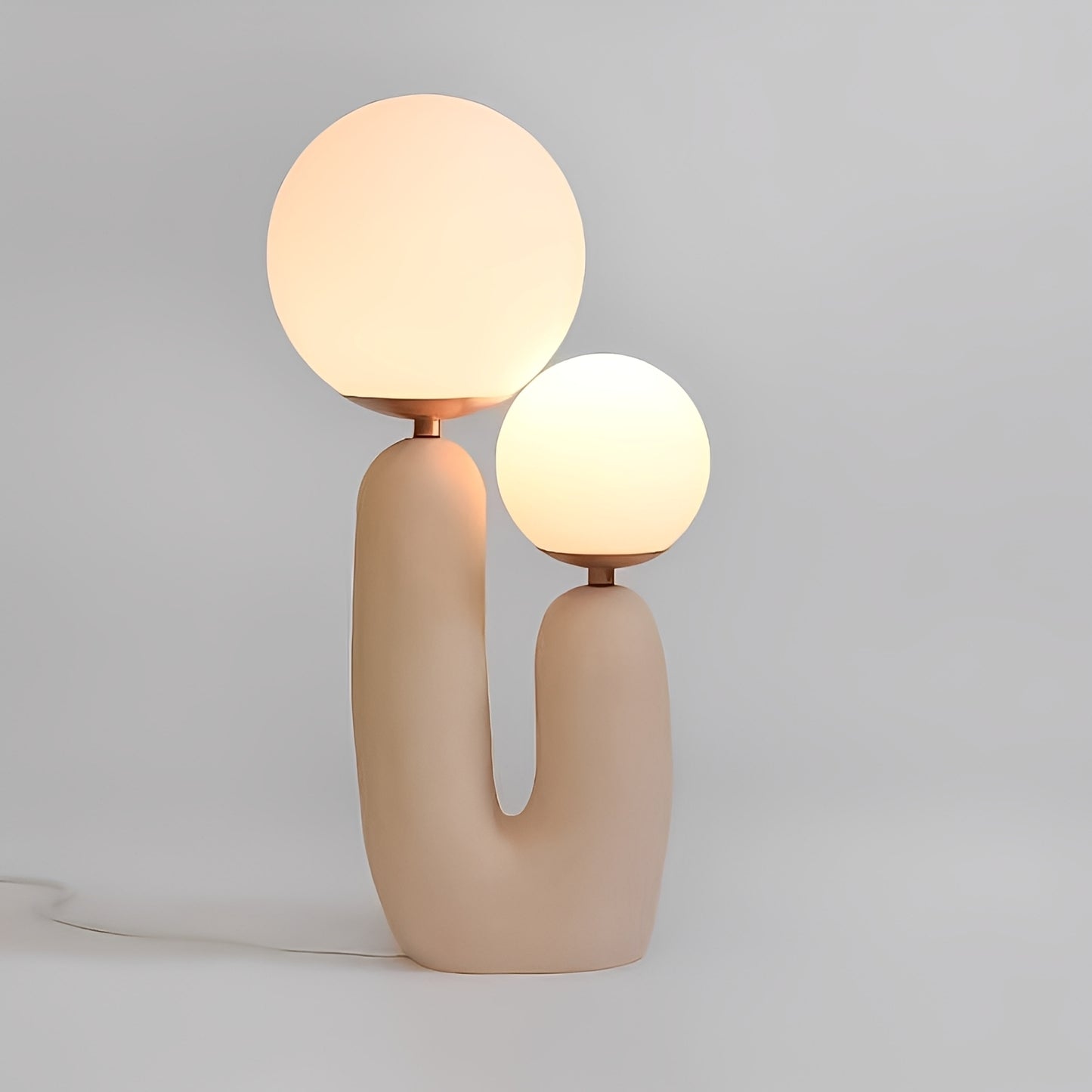 Elena – Designer Tischlampe mit Doppelleuchte