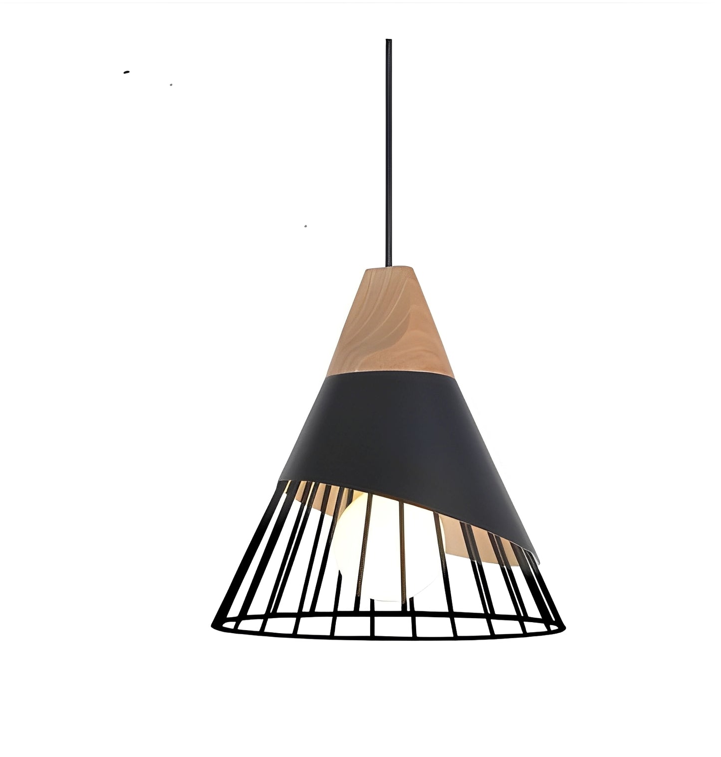 Elsa – Nordic Holz Deckenleuchte