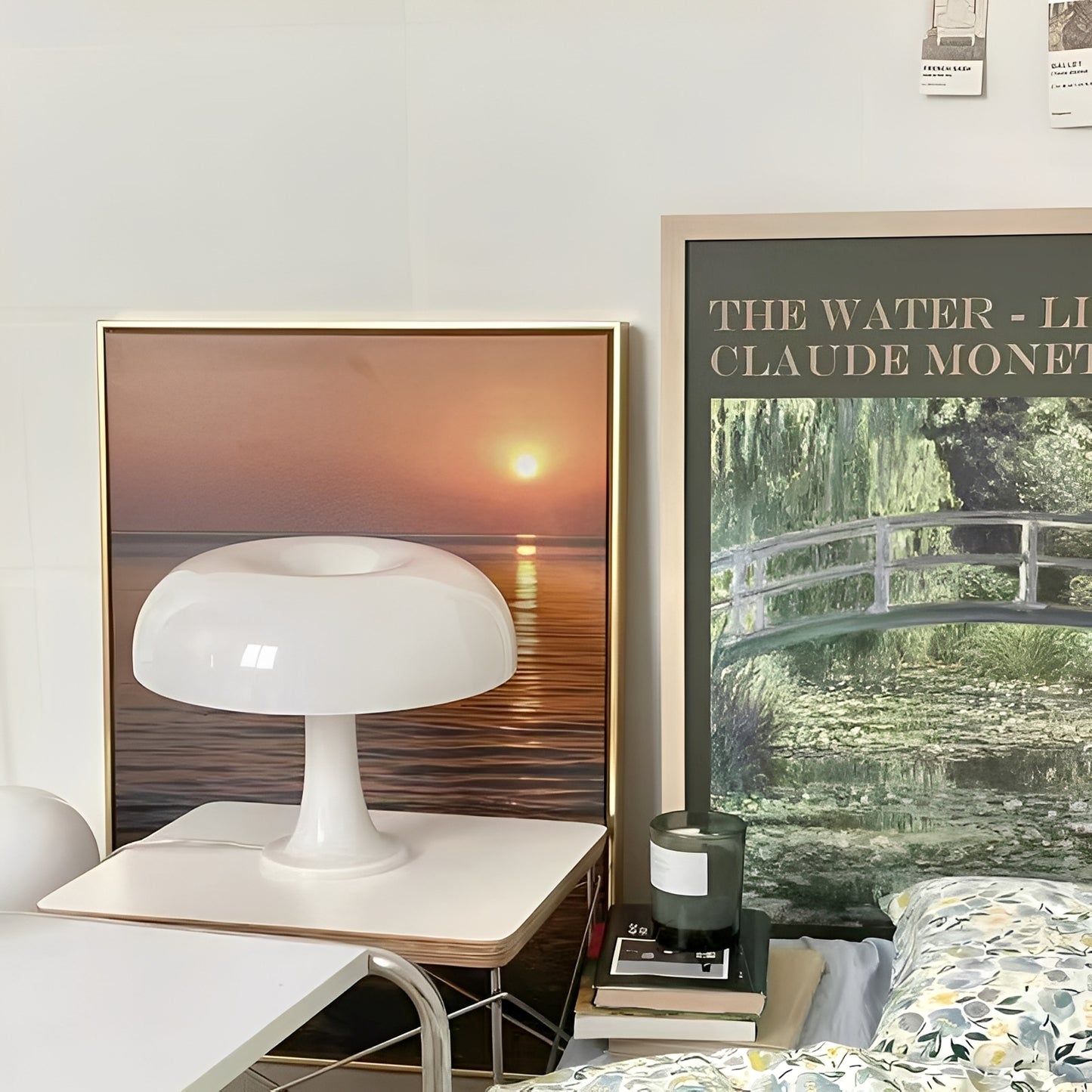 Myla – Retro-Pilzlampe im Nordic Design