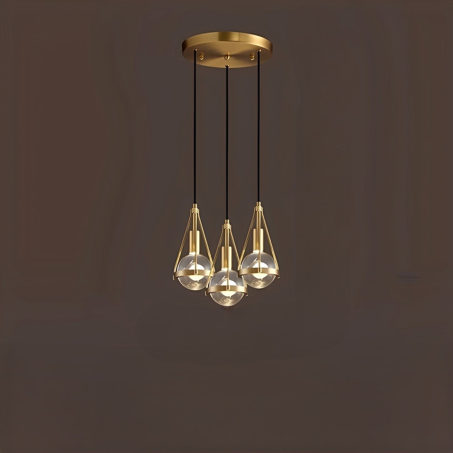 Dean – Kupfer Kristall Kronleuchter