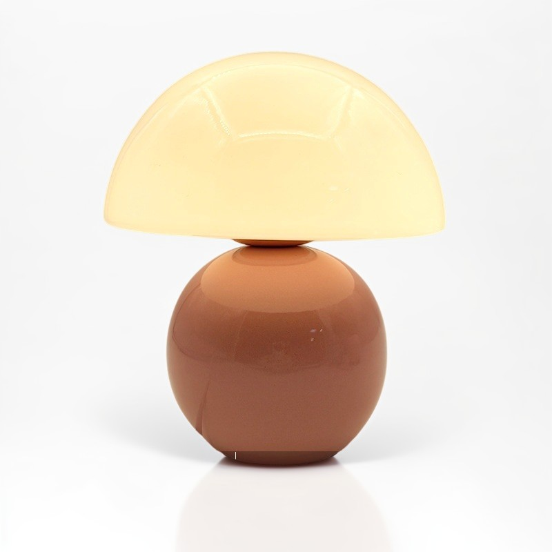 Riko – Pilzförmige Keramik-Tischlampe